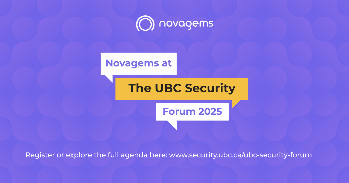 Novagems Heads to the UBC Security Forum 2025